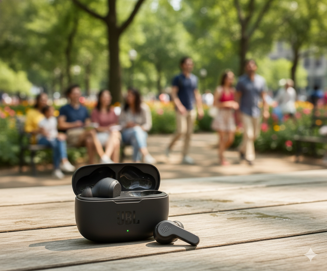 Słuchawki JBL Wave 200 TWS Bezprzewodowe Douszne Na Bluetooth - Czarne Generated_Image_November_06__2025_-_9_37AM