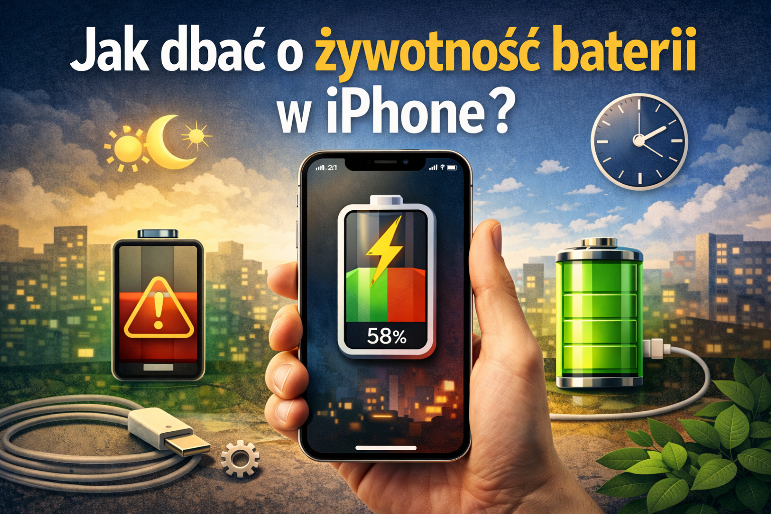 Jak dbać o baterię w iPhone, żeby działała jak najdłużej?