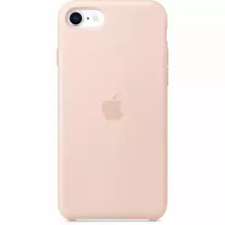 [20 + 1] APPLE SILICONE CASE IPHONE 7 / 8 / SE CHALK PINK OPEN PACKAGE