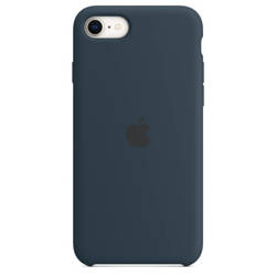 [20 + 1] APPLE SILICONE CASE MN6F3ZM/A IPHONE 7 / 8 / SE ABYSS BLUE OPEN PACKAGE