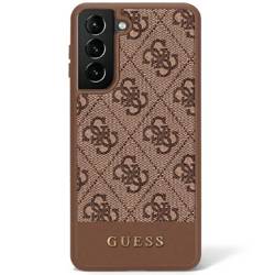 [20 + 1] GUESS GUHCS23MG4GRB S23 + S916 BRONZE / BROWN HARDCASE 4G STRIPE COLLECTION