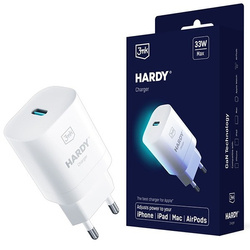 3MK HARDY GAN CHARGER 33W POWER DELIVERY 1XUSB-C NETWORK CHARGER DEDICATED TO APPLE