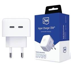 3MK HYPER CHARGER 35W 2XUSB-C NETWORK CHARGER QC