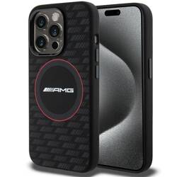 AMG AMHMP15X23SMRK IPHONE 15 PRO MAX 6.7 "BLACK/BLACK HARDCASE SILICONE CARBON PATTERN MAGSAFE