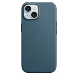 APPLE FINEWOVEN CASE MT3G3ZM/A IPHONE 15 PACIFIC BLUE OPEN PACKAGE