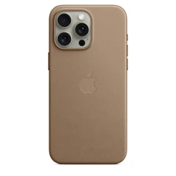 APPLE FINEWOVEN CASE MT4W3ZM/A IPHONE 15 PRO MAX TAUPE OPEN PACKAGE