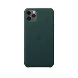 APPLE LEATHER CASE IPHONE 11 PRO MAX FOREST GREEN OPEN PACKAGE