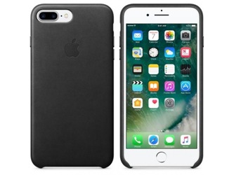 APPLE LEATHER CASE  MMYJ2ZM/A IPHONE 7 8 PLUS BLACK OPEN PACKAGE