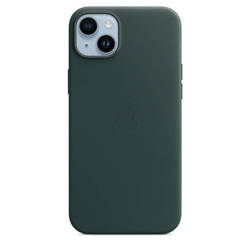 APPLE LEATHER CASE MPPA3ZM/A IPHONE 14 PLUS FOREST GREEN WITHOUT PACKAGING