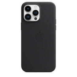 APPLE LEATHER CASE MPPM3ZM/A IPHONE 14 PRO MAX MIDNIGHT OPEN PACKAGE