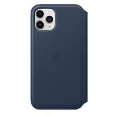 APPLE LEATHER FOLIO IPHONE 11 PRO SEA BLUE MY1L2ZM / A OPEN PACKAGE