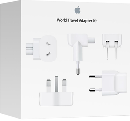 APPLE MD837ZM/A WORLD TRAVEL ADAPTER KIT ADAPTER SET OPEN PACKING NOT COMPLETE