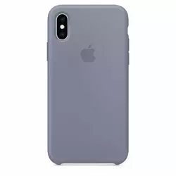 APPLE MTFH2ZM / A SILICONE CASE IPHONE XS MAX LAVENDER GRAY OPEN PACKAGE