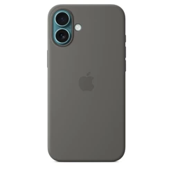 APPLE SILICON CASE MYYC3ZM/A IPHONE 16 PLUS STONE GRAY OPEN PACKAGE