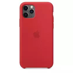 APPLE SILICONE CASE IPHONE 11 PRO RED WITHOUT PACKAGING