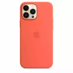 APPLE SILICONE CASE IPHONE 13 PRO MAX MN6D3ZM/A NECTARINE WITHOUT PACKAGING
