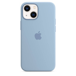 APPLE SILICONE CASE MN5W3ZM/A IPHONE 13 MINI BLUE FOG ORIGINAL SEAL