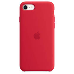 APPLE SILICONE CASE MN6H3ZM/A/ IPHONE 7 / 8 / SE RED OPEN PACKAGE