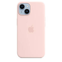 APPLE SILICONE CASE MPRX3ZM/A IPHONE 14 CHALK PINK  OPEN PACKAGE