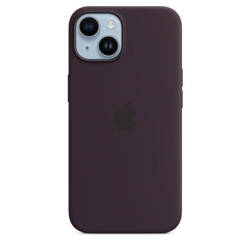 APPLE SILICONE CASE MPT03ZM/A IPHONE 14 ELDERBERRY NEW