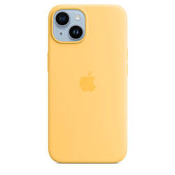 APPLE SILICONE CASE MPT23ZM/A IPHONE 14 SUNGLOW OPEN PACKAGE