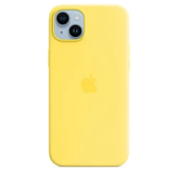 APPLE SILICONE CASE MPTD3ZM/A IPHONE 14 PLUS CANARY YELLOW WITHOUT PACKAGING