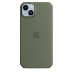 APPLE SILICONE CASE MQUD3ZM/A IPHONE 14 PLUS OLIVE OPEN PACKAGE
