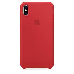 APPLE SILICONE CASE MRWH2ZM/A IPHONE XS MAX RED OPEN PACKAGE