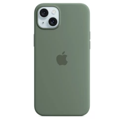 APPLE SILICONE CASE MT183ZM/A IPHONE 15 PLUS CYPRESS OPEN PACKAGE