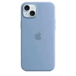 APPLE SILICONE CASE MT193ZM/A IPHONE 15 PLUS WINTER BLUE WITHOUT PACKAGING