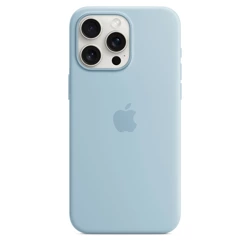 APPLE SILICONE CASE MWNM3ZM/A IPHONE 15 PRO LIGHT BLUE WITHOUT PACKAGING