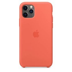 APPLE SILICONE CASE MWYQ2ZM / A IPHONE 11 PRO ELECTRIC ORANGE OPEN PACKAGE