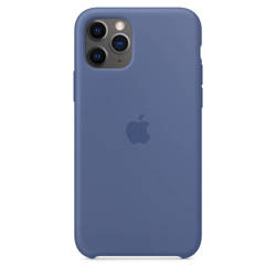 APPLE SILICONE CASE MY172ZM/A 11 PRO LINEN BLUE OPEN PACKAGE