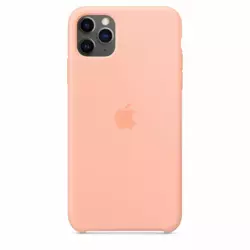 APPLE SILICONE CASE MY1H2ZM / A IPHONE 11 PRO MAX GRAPEFRUIT OPEN PACKAGE