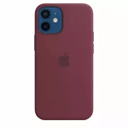 APPLE SILICONE MHKQ3ZM/A  CASE IPHONE 12 MINI PLUM OPEN PACKAGE