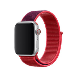 APPLE STRAP MXHV2ZM/A APPLE WATCHML8F3AM/A SPORT LOOP 40MM RED ORIGINAL SEAL