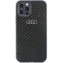 Audi Carbon Fiber iPhone 12/12 Pro 6.1"  czarny/black hardcase AU-TPUPCIP12P-R8/D2-BK