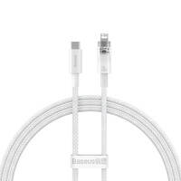BASEUS EXPLORER SERIES CABLE USB-C - LIGHTNING 20W 1 M WHITE (CATS010202)