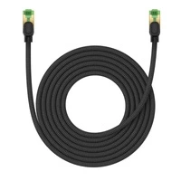 BASEUS FAST RJ-45 CAT.8 40GBPS 5M BRAIDED NETWORK CABLE- BLACK