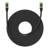 BASEUS FAST RJ45 CAT. NETWORK CABLE. 8 40GBPS 15M BRAIDED BLACK
