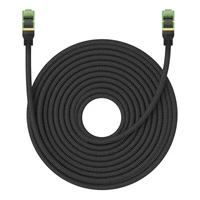 BASEUS FAST RJ45 CAT. NETWORK CABLE. 8 40GBPS 20M BRAIDED BLACK