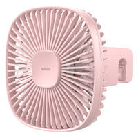 BASEUS MAGNETIC FAN FOR THE HEADREST ON THE REAR SEAT PINK (CXZR-04)