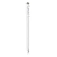 BASEUS SMOOTH WRITING 2 ACTIVE TIP STYLUS FOR IPAD WITH USB-C CABLE AND REPLACEABLE TIP - WHITE