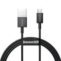 BASEUS SUPERIOR SERIES USB - MICRO USB FAST CHARGING DATA CABLE 2A 1M BLACK (CAMYS-01)