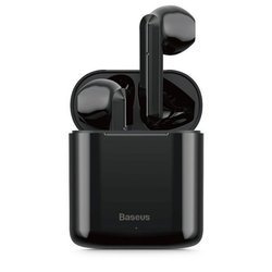 BASEUS TWS ENCOK W09 INVERTABLE WIRELESS BLUETOOTH HEADPHONES 5.0 TWS BLACK