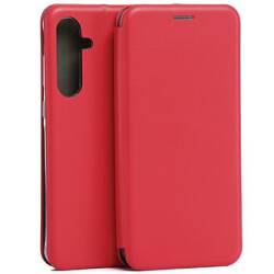 BELINE CASE BOOK MAGNETIC SAMSUNG A55 A556 RED/RED