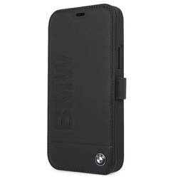 BMW BMFLBKP12SSLLBK IPHONE 12 MINI 5.4 "CASE BLACK/BLACK BOOK SIGNATURE