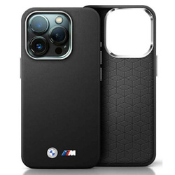 BMW BMHCP16S23PMWK iPhone 16 6.1"         czarny/black hardcase M Smooth Full Wrapped Metal