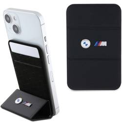 BMW WALLET CARD SLOT STAND BMWCSMMPGK CZARNY /BLACK MAGSAFE M EDITION COLLECTION