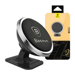 Baseus Magnetic car holder for smartphone (silver)